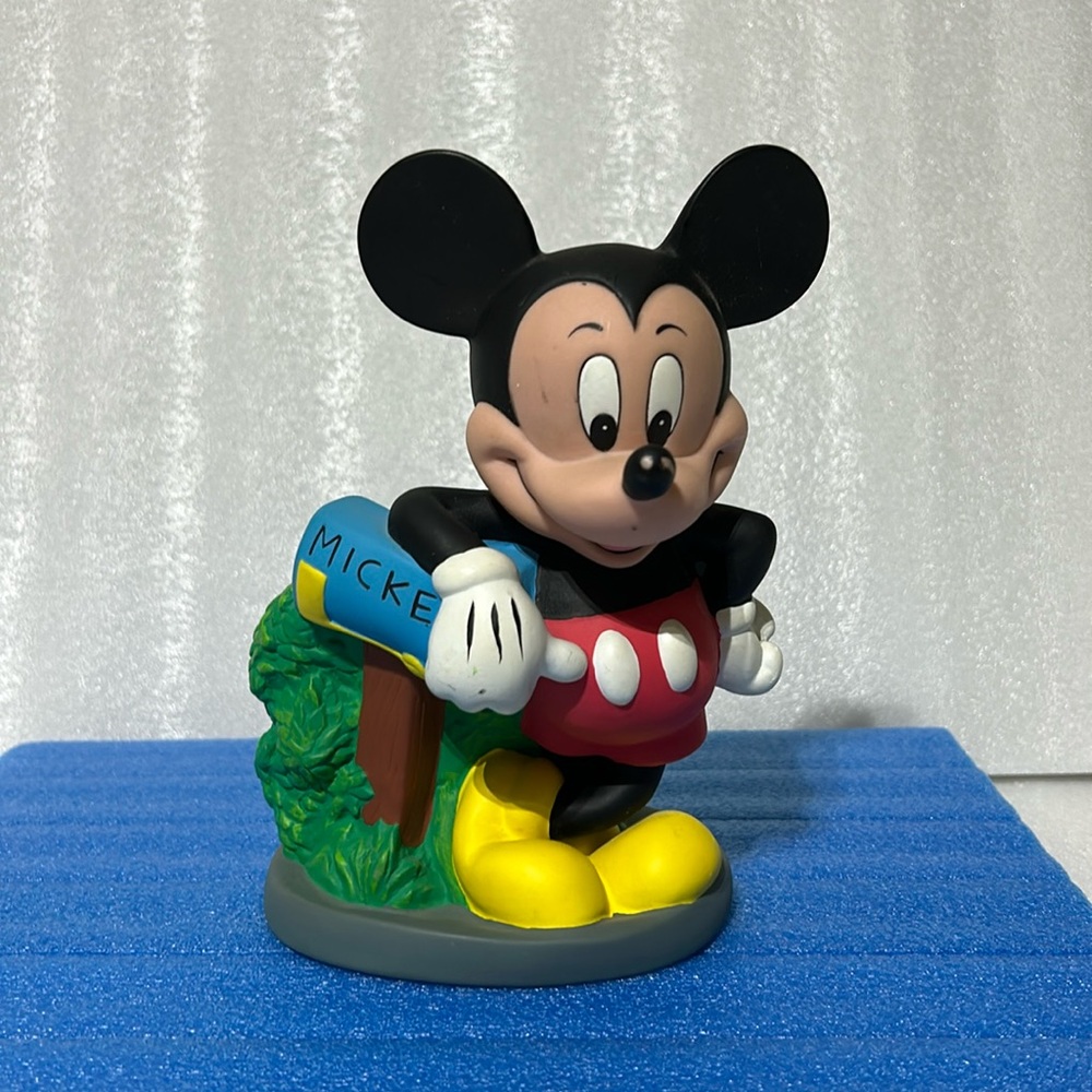 Vintage Mickey Mouse PVC Bank